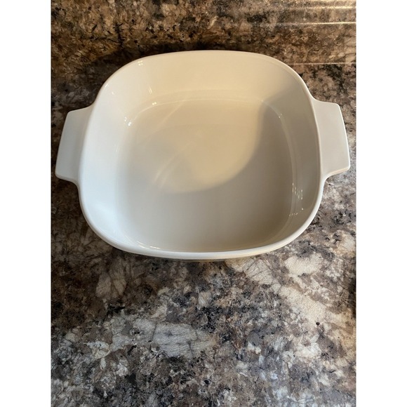 Corning Ware 2L Abundance A-2-B Casserole W/ Clear Pyrex Lid Made in USA Fruit - Picture 3 of 7